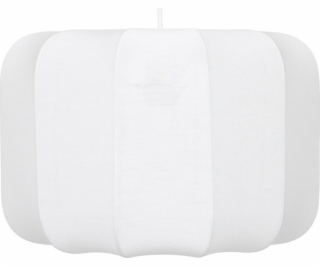 Stropní svítidlo TOBIE s bavlněným stínidlem, O 35 cm