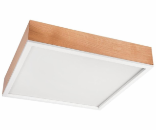 Lamkur Stropní svítidlo Oak Square 49045 4x15W E27 dub/bílá