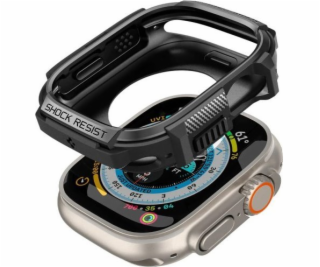 Spigen Pouzdro Tough Armor, černé - Apple Watch Ultra 49mm