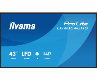 LH4364UHS-B1AG, 43W LCD 4K UHD VA