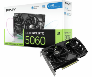 PNY Grafická karta GeForce RTX5060OC 8GB VCG50608DFXPB1-O