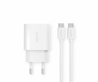 iStores by Epico 20W PD Charger Bundle s USB-C to USB-C k...