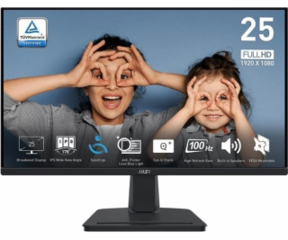 MSI Monitor PRO MP251 E2 24,5  LED/FHD/plochý/120Hz/černý