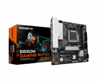 Gigabyte B650M GAMING WIFI6E, AMD B650, AM5, 4xDDR5, mATX