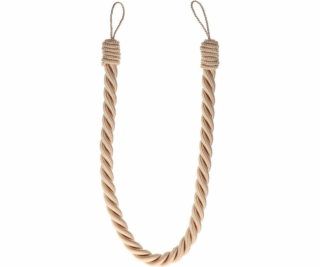 Šnúra na záclony Luance COT, 1,6 cm, šampanská