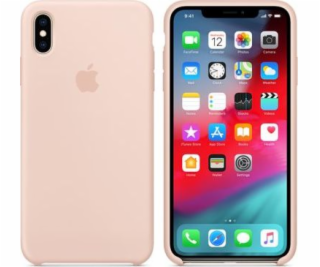 Apple Silikonový kryt iPhone XS Max - pískově růžový-MTFD...