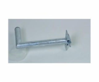 Držák antény na stožár s vinklem, žárový zinek, délka 35cm