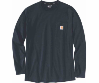 Carhartt Tričko Carhartt Force Relaxed Fit L/S Navy