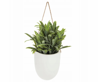 Atmosphera Umělá závěsná rostlina v květináči, GRES, v bí...