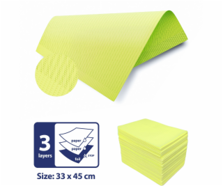 PZWL Zubní ubrousky 500 kusů limetkové