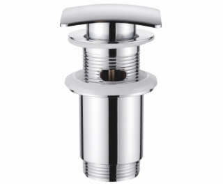 Invena Mosazná zátka click-clack, chrom SC-B1-140-L