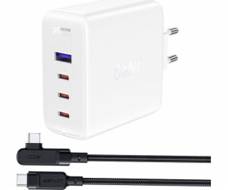 Acefast Nabíječka A37 PD 100W GaN síťová nabíječka, 4x US...