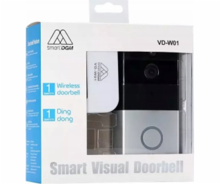 DGM Videozvonek DGM VD-W01 1 Mpx 720p 166° WiFi 2.4