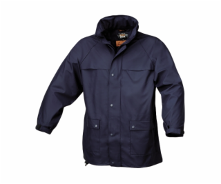 Beta Tools Pracovní bunda s nepromokavou PVC kapucí, modr...