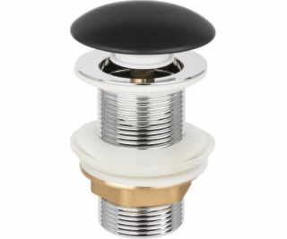 UN UMYVADLOVÁ ZÁTKA CLICK CLACK ČERNÁ MATNÁ BEZ PŘEPADU (...