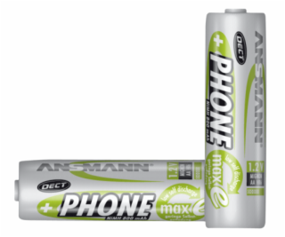 1x2 Ansmann maxE NiMH rech.bat. Mignon AA 800 mAh DECT PHONE