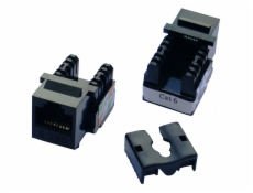 Keystone cat.6 black UTP
