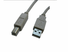 DATACOM USB 2.0 Cable 3m AB (pre tlačiarne)
