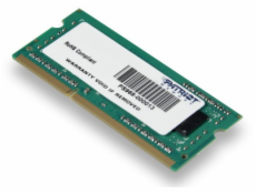 PATRIOT 4GB DDR3 (1600MHz), CL11, SODIMM