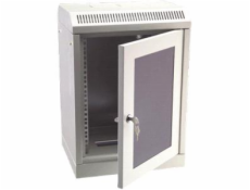 10 "rack jednodílný 6U/280 DATACOM šedý Skl.dv.
