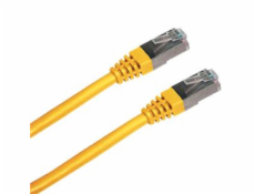 Patch cord FTP cat.5e 1M žlutý