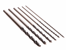 Vrtáky do dřeva, sada 6ks, 4-12mm, délka 300mm, GEKO