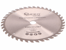 Kotouč pilový vidiový, 230x22x40T, GEKO
