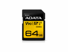 ADATA SDXC 64GB UHS-II U3 ASDX64GUII3CL10-C
