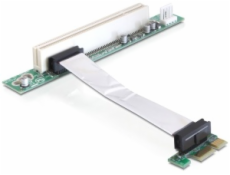 Delock Adaptér PCI-E x1 na PCI 32-bit s flexibilným káblom 9cm (41856)