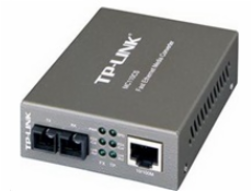 TP-LINK MC110CS  Optický konvertor: 10/100Mbps RJ45 to 100Mbp single-mode SC fiber Converter, Full-duplex,up to 20 Km