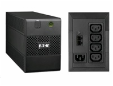 Eaton 5E 650i USB IEC, line-interactiv, 650VA/ 360W, AVR, 4x IEC Sockets, USB komunikacia