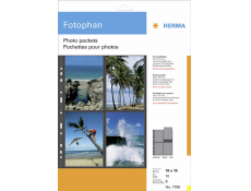 Herma fotophan 10x15 na vysku 10 listov cierna 7785