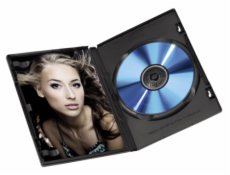 1x10 Hama DVD-Jewel Case black                      51276