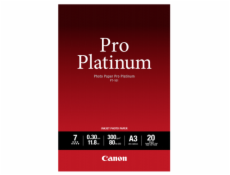 Canon PT-101 A 3, 20 sheet Photo Paper Pro Platinum   300 g