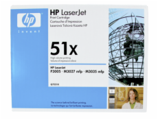 HP Toner Q 7551 X black     51 X HP Toner Q 7551 X black     51 X