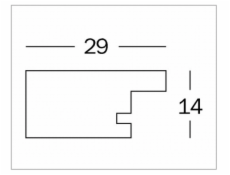 Walther Home               20x30 drevo orech HO030N