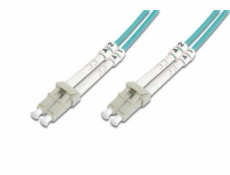 DIGITUS Fiber Optic Patch Cord, LC to LC, Multimode OM4 - 50/125 µ, Duplex Length 2m