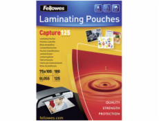 Fellowes lamino. folie 75x105 mm 125 mic leskly