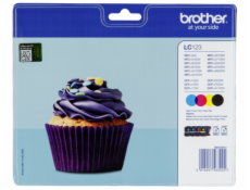 Brother LC-123 Value Pack BK/C/M/Y