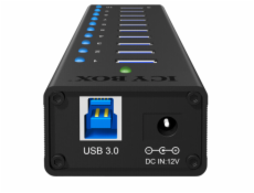 Raidsonic ICY BOX IB-AC6110 10-Port USB 3.0 Hub
