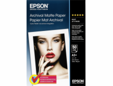 Epson Archival Matte Paper  A 3+ 50 listov 189 g S 041340