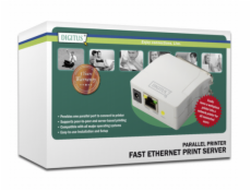 DIGITUS Fast Ethernet Print Server paralelny