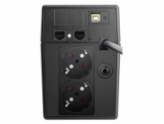 PowerWalker VI 600 SW Skryty kontakt CEE 7/3 (Typ F)