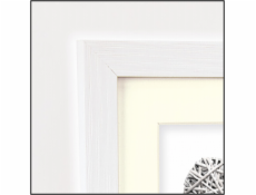 ZEP Regent 4 Passepartout  20x30 drevo ram obrazu biela V32234