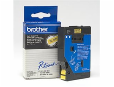 BROTHER TC601 Black On Yellow Tape (12mm)