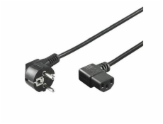 Sieťový kábel 220V k PC, 2m 90 °