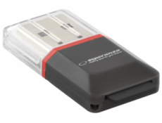 ESPERANZA Čítačka kariet MicroSD EA134K | čierny | USB 2.0 | (MicroSD Pen Drive)