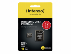 Intenso microSDHC karta     32GB Class 10 UHS-I Premium