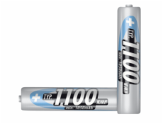 1x2 Ansmann NiMH rech. battery 1100 Micro AAA 1050 mAh