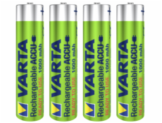 1x4 Varta Rechargeable Aku AAA NiMH 100